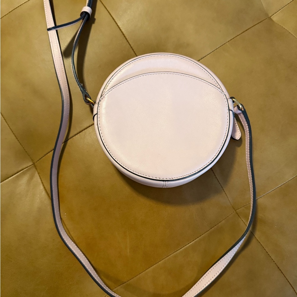 Banana Republic Light Pink Round Crossbody Bag